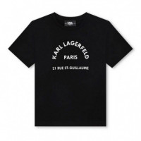 Camiseta de Algodón Kids  KARL LAGERFELD