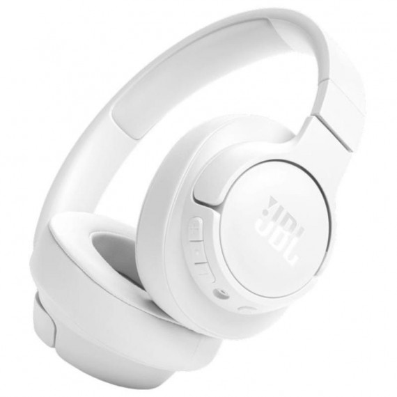 JBL Auriculares Inalambricos Tune 720BT Blancos Bt 5.3/ Aut 76H/ Plegables