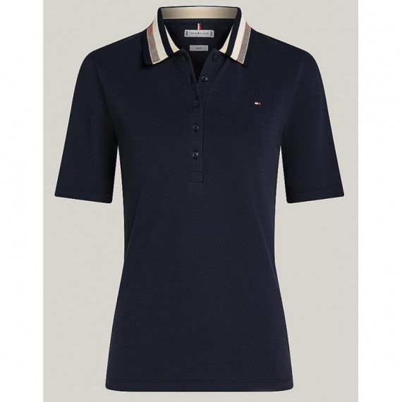 TOMMY HILFIGER - Reg Rwb Detail Polo Ss - DW5 - F|WW0WW43008/DW5