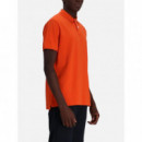 Polo RALPH LAUREN - SSKCCMSLM1-SHORT Sleeve-knit - College Orange C0595 - 710680784396/COLLEGE Orange C0595