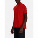 Polo RALPH LAUREN - SSKCCMSLM1-SHORT Sleeve-knit - Martin Red C7284 - 710680784392/MARTIN Red C7284