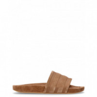 ADIDAS ORIGINALS - Adilette Suede - Brndes Brndes GUM3 - IG9298/BRNDES Brndes GUM3