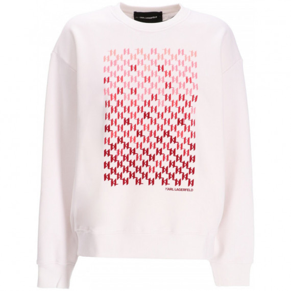 KARL LAGERFELD - Kl Gradient Print Sweatshirt - 100 - 245W1805/100