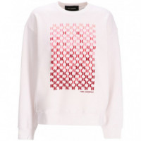 KARL LAGERFELD - Kl Gradient Print Sweatshirt - 100 - 245W1805/100