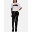 KARL LAGERFELD - Reversible Sequins T-shirt - 100 - 246W1708/100