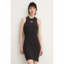 Tjw Ess Logo 1 Bodycon Dress Black  TOMMY JEANS