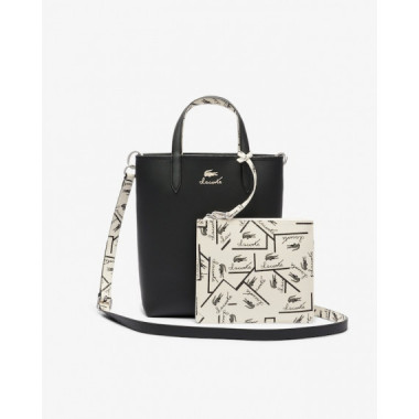 BOLSO REVERSIBLE SIGNATURE NOIR FARINE