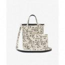 Bolso Reversible Signature Noir Farine  LACOSTE