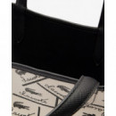 Bolso Reversible Signature Noir Farine  LACOSTE