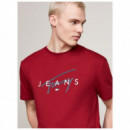 Tjm Reg Signature Twist Tee Ext Regatta  TOMMY JEANS