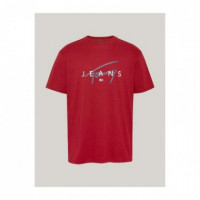 Tjm Reg Signature Twist Tee Ext Regatta  TOMMY JEANS