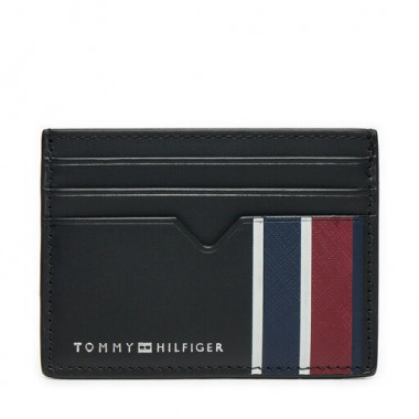 Th Corp Cc Holder Black  TOMMY HILFIGER