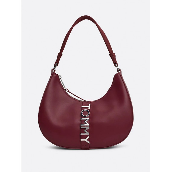 Tjw City Bold Shoulder Bag Deep Rouge  TOMMY HILFIGER