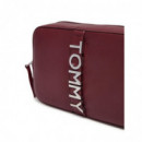 Tjw City Bold Camera Bag Deep Rouge  TOMMY HILFIGER