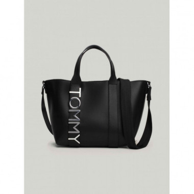 Tjw City Bold Mini Tote Black  TOMMY HILFIGER