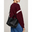 Tjw City Bold Mini Tote Black  TOMMY HILFIGER