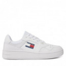 Tjw Retro Basket Ess White  TOMMY HILFIGER