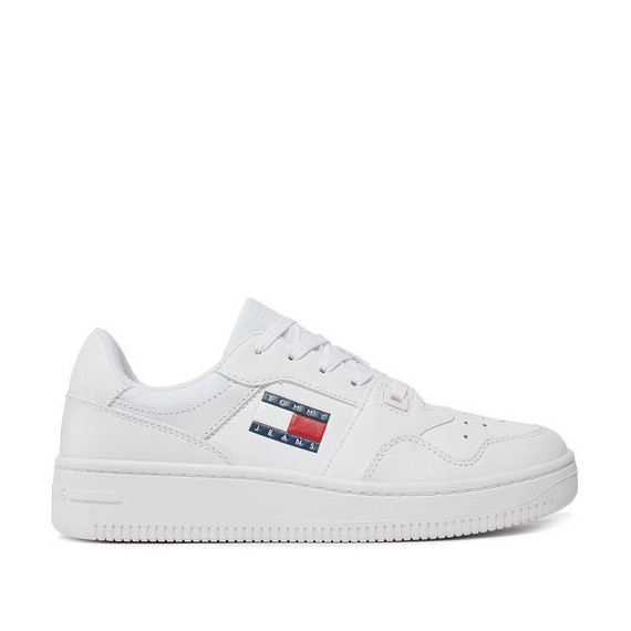 Tjw Retro Basket Ess White  TOMMY HILFIGER