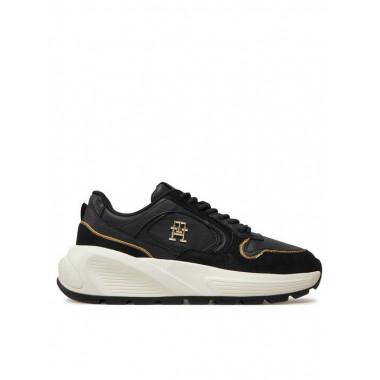 Chunky Fashion Runner Black  TOMMY HILFIGER