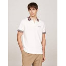 Gifting Polo Rwb Collar Reg Polo Ivory P  TOMMY HILFIGER