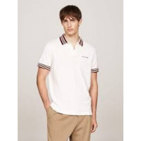 Gifting Polo Rwb Collar Reg Polo Ivory P  TOMMY HILFIGER