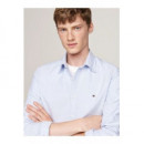 Solid Heritage Oxford Rf Shirt Cloudy Bl  TOMMY HILFIGER