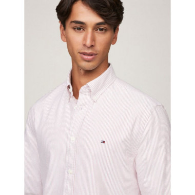 HERITAGE OXFORD STRIPE RF SHIRT TERRA RE