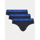 3P Brief Wb Bright Blue/bright Blue/brig  TOMMY HILFIGER