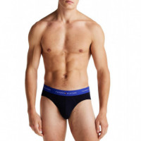 3P Brief Wb Bright Blue/bright Blue/brig  TOMMY HILFIGER