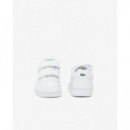 T Clip Set Velcro White/white  LACOSTE