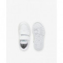 T Clip Set Velcro White/white  LACOSTE