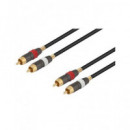 NIMO Cable 2XRCA M/m 1MTR WIR454