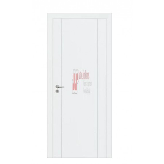 Puerta Dm Hueca Blanco 82.5 Cm - Modelo Pg2v