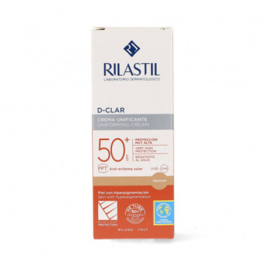 RILASTIL SUN SYSTEM D-CLAR MEDIUM SPF 50+ 40 ML