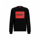 HUGO Jersey Negro 50467944-001