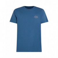 Camiseta de Cuello Redondo con Logo  TOMMY HILFIGER