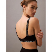 Lght Lined Bralette (avg) Black W. Dtm W  CALVIN KLEIN