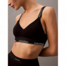 Lght Lined Bralette (avg) Black W. Dtm W  CALVIN KLEIN