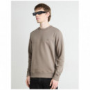 Ck Embro Badge Crew Neck Falcon  CALVIN KLEIN