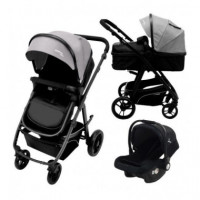 Trio Convertible Two+ Gris  ASALVOBABY