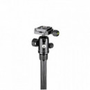 MANFROTTO Trípode Element Traveller Small con Rótula de Bola, Carbono