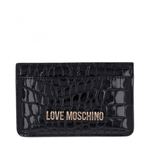 Cartera Shiny Croco  LOVE MOSCHINO