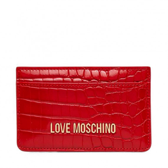 Cartera Shiny Croco  LOVE MOSCHINO