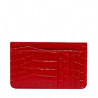 Cartera Shiny Croco  LOVE MOSCHINO