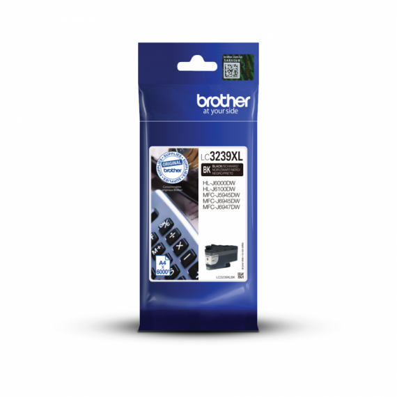 BROTHER Cartucho TINTALC3239XLBK Negro