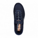 Summits - High Range Navy Mesh/trim SKECHERS