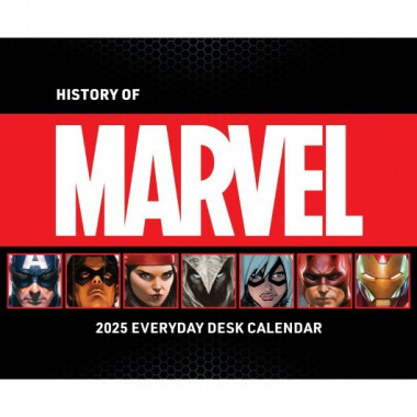 Calendario de escritorio 2025 Marvel