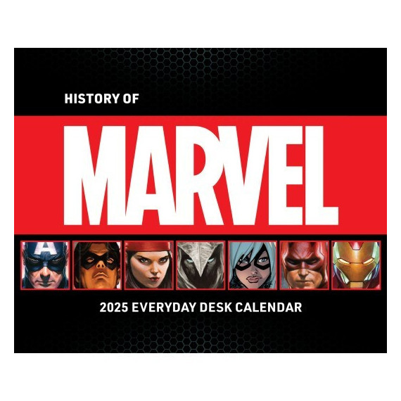 Calendario de Escritorio 2025 MARVEL