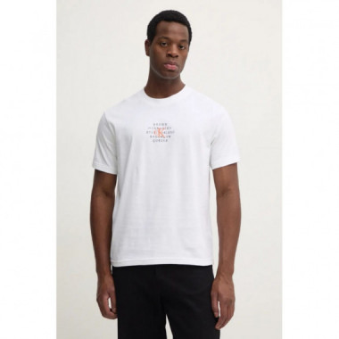 Nyc Stamp Graphic Tee Bright White  CALVIN KLEIN