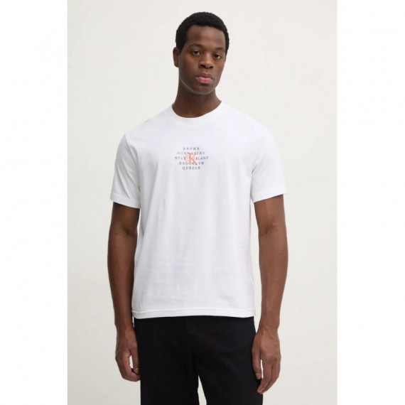 Nyc Stamp Graphic Tee Bright White  CALVIN KLEIN